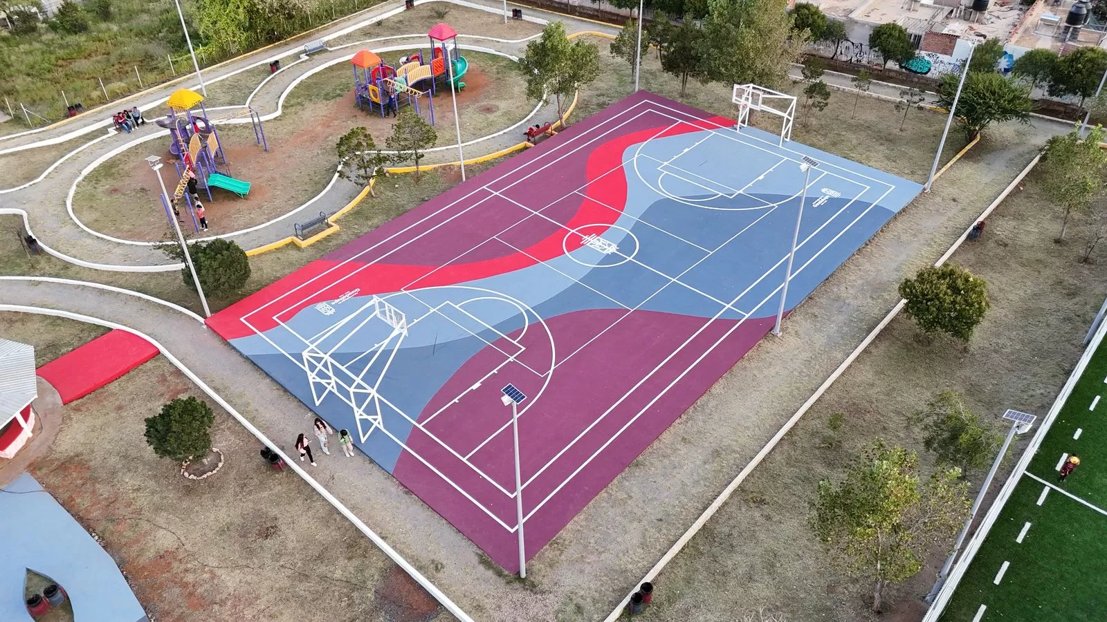 CANCHA DE BÁSQUETBOL 